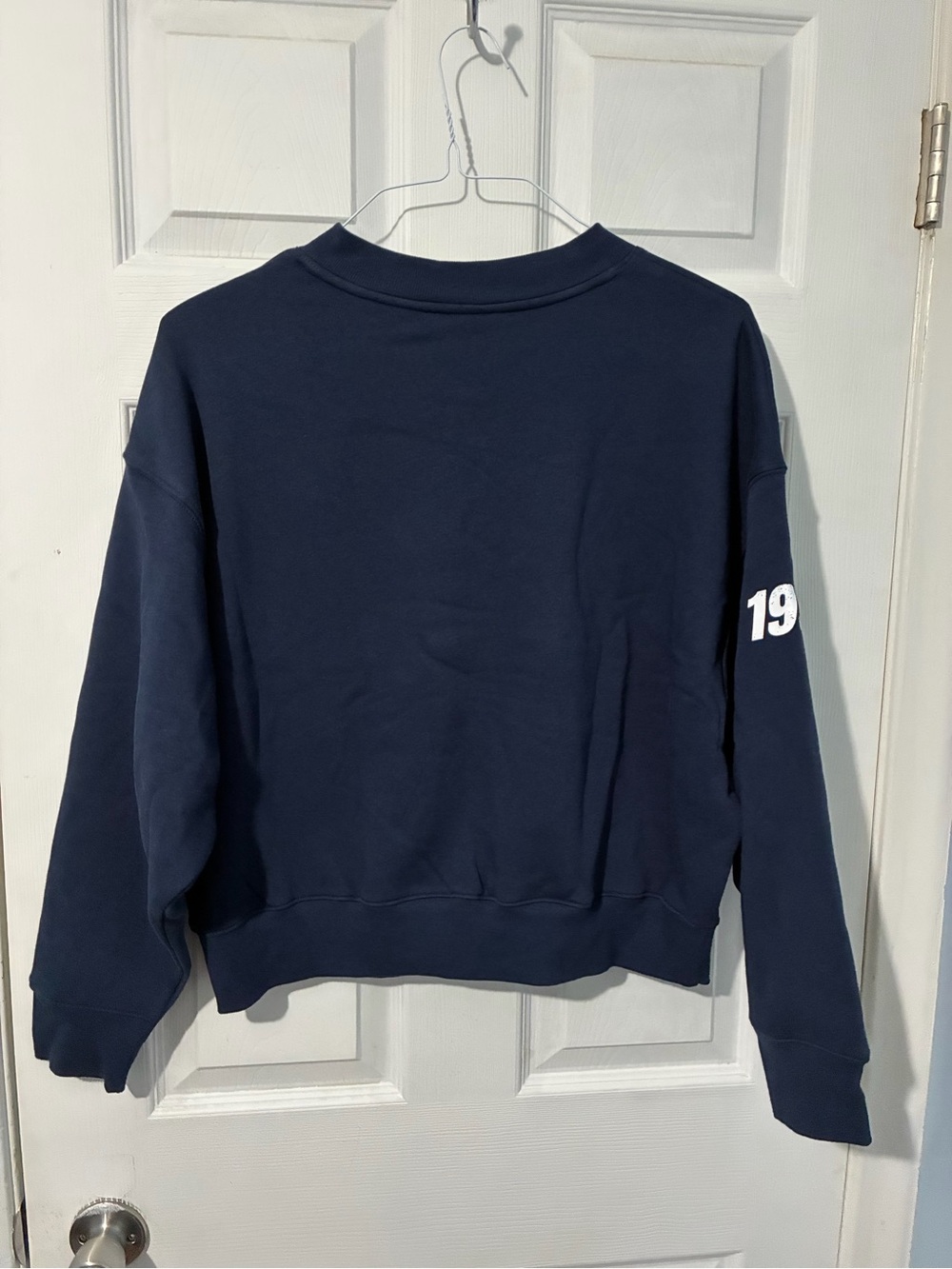 wild fable Navy Blue London Graphic Pullover Sweatshirt - Picture 6 of 7